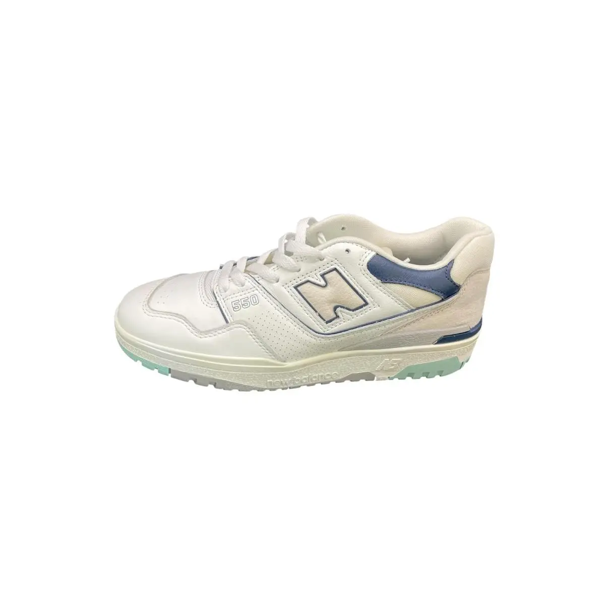 New Balance Men Sneaker Basketball Casual BB550WCA 550 White Grey Size 8 D