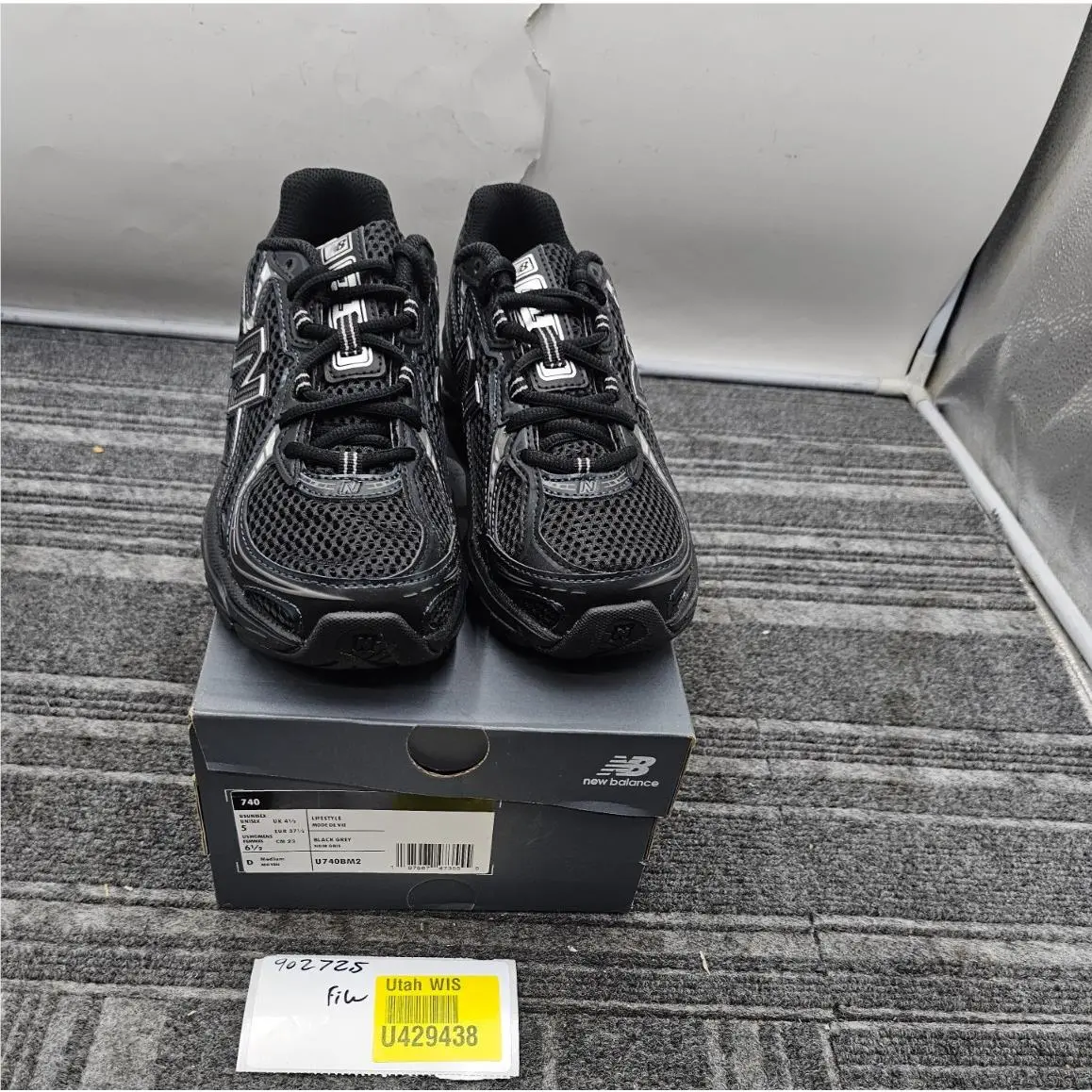 New Balance shoes - New Balance 740 - U740BM2 - Black Grey (UPC: 197967473555) 5