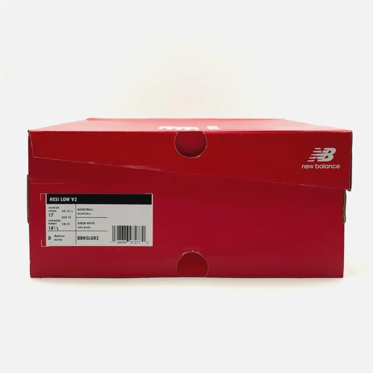 New Balance shoes - New Balance Hesi Low V2 - BBHSLRD2 - Green, Manufacturer: Green Punch / White (UPC: 198686972770) 5