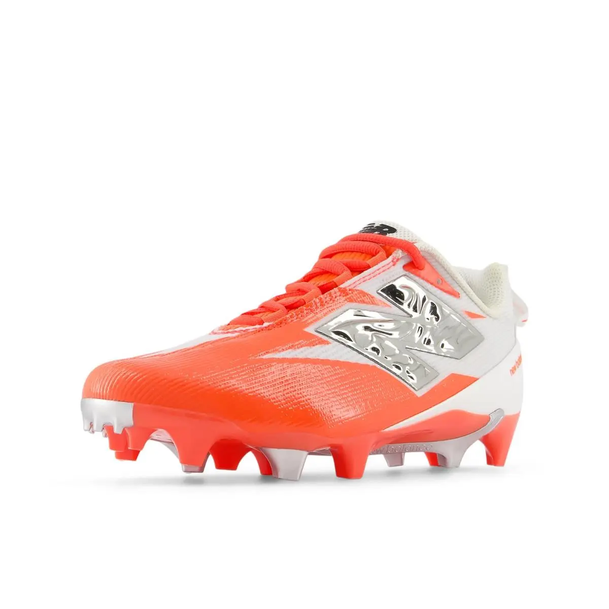 New Balance Women`s BurnX5 Lacrosse Shoe Urgent Red/white/black 8 M