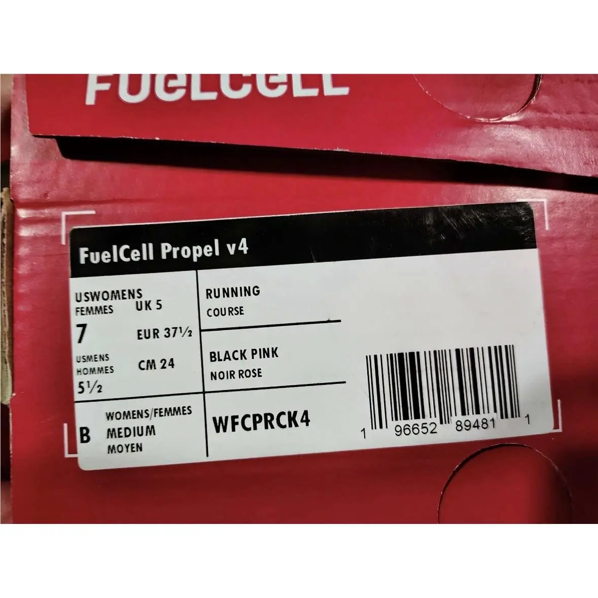 New Balance shoes - FuelCell Propel v4 - FuelCell Propel - WFCPRCK4 - Black 4