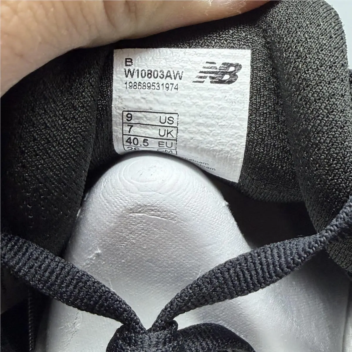 New Balance shoes - New Balance 1080v15 - W10803AW - Black (UPC: 0198689531974) 10