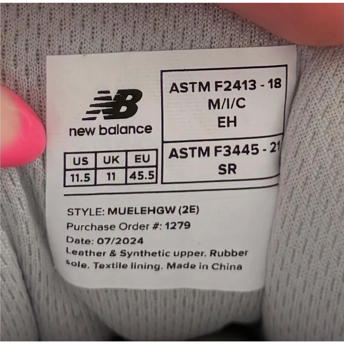 New Balance shoes - Gray 11