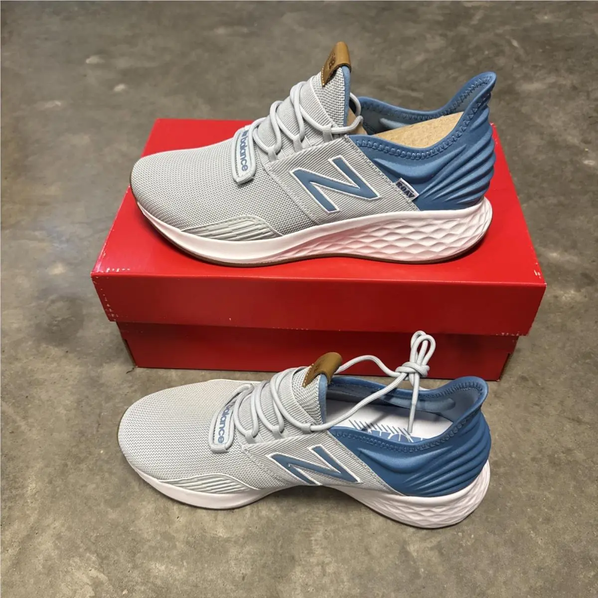 New Balance shoes - New Balance Roav - Roav - Granite/Blue Laguna/Incense (UPC: 0197376554333) 1