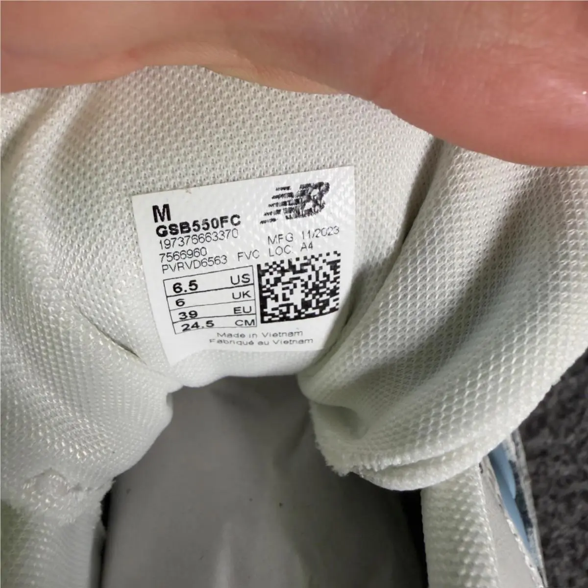 New Balance shoes - New Balance 550 - White 5