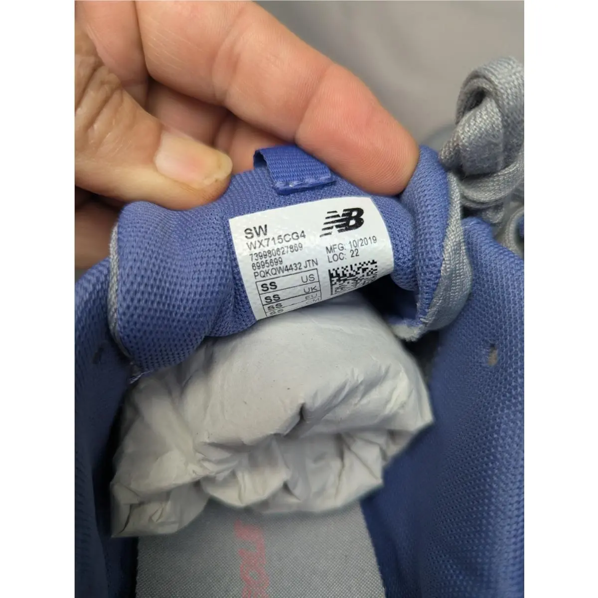 New Balance shoes - New Balance 715 - WX715CG4 - gray lavender pink 5