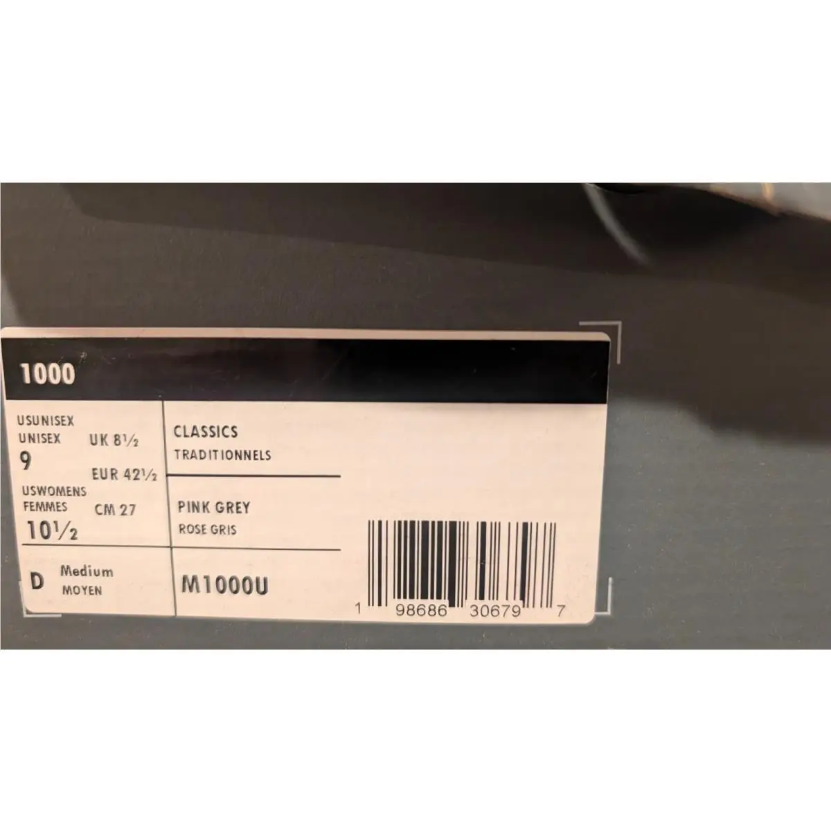 New Balance shoes - New Balance 1000 - Pink/Grey 4