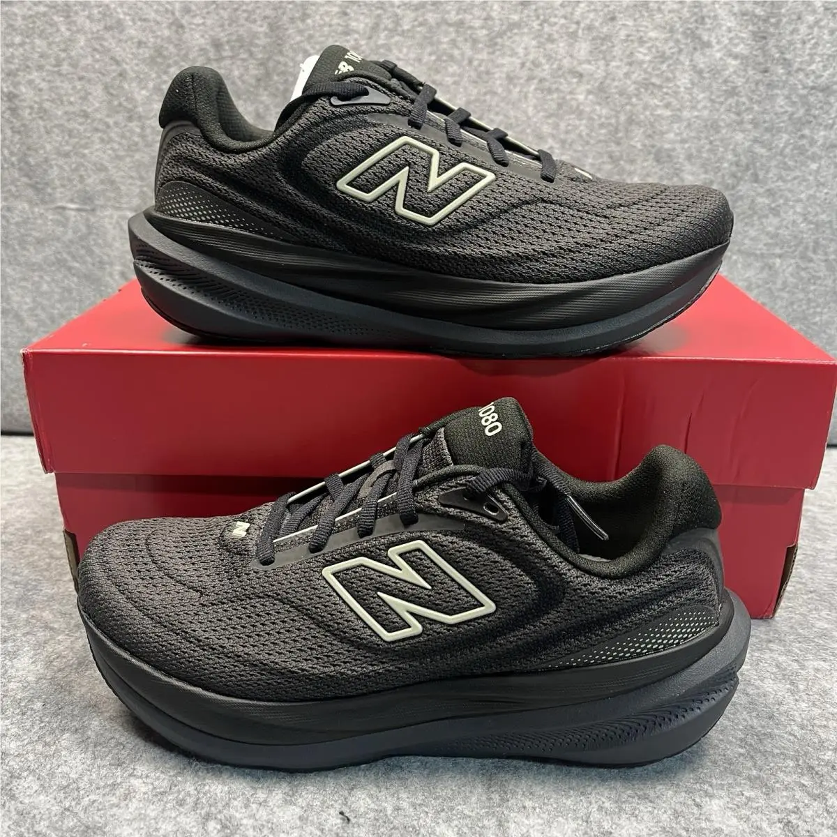 New Balance 1080 Infinion Black Woman’s Size 6.5 Running Shoes W10803AW