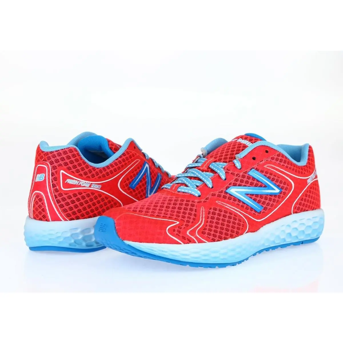 New Balance shoes - 980 - coral/blue (UPC: 888098071382) 0