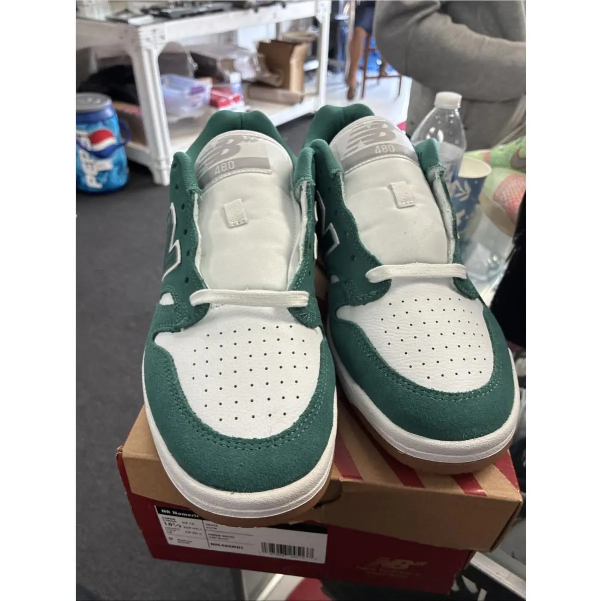 New Balance shoes - New Balance 480 - NM480NDI - Green 1