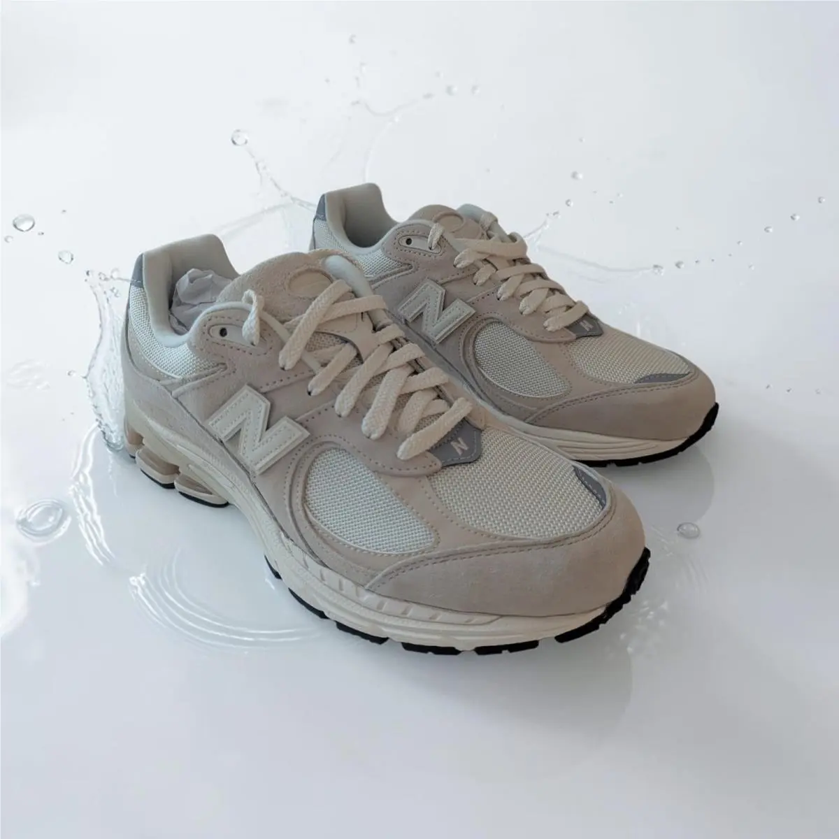 New Balance shoes - New Balance 2002R - Beige/Beige, Main: Beige 0