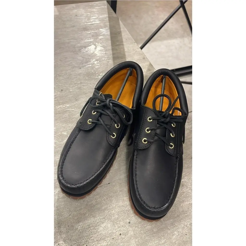 Timberland shoes - TIMBERLAND 25077 - BLACK FULL GRAIN 1