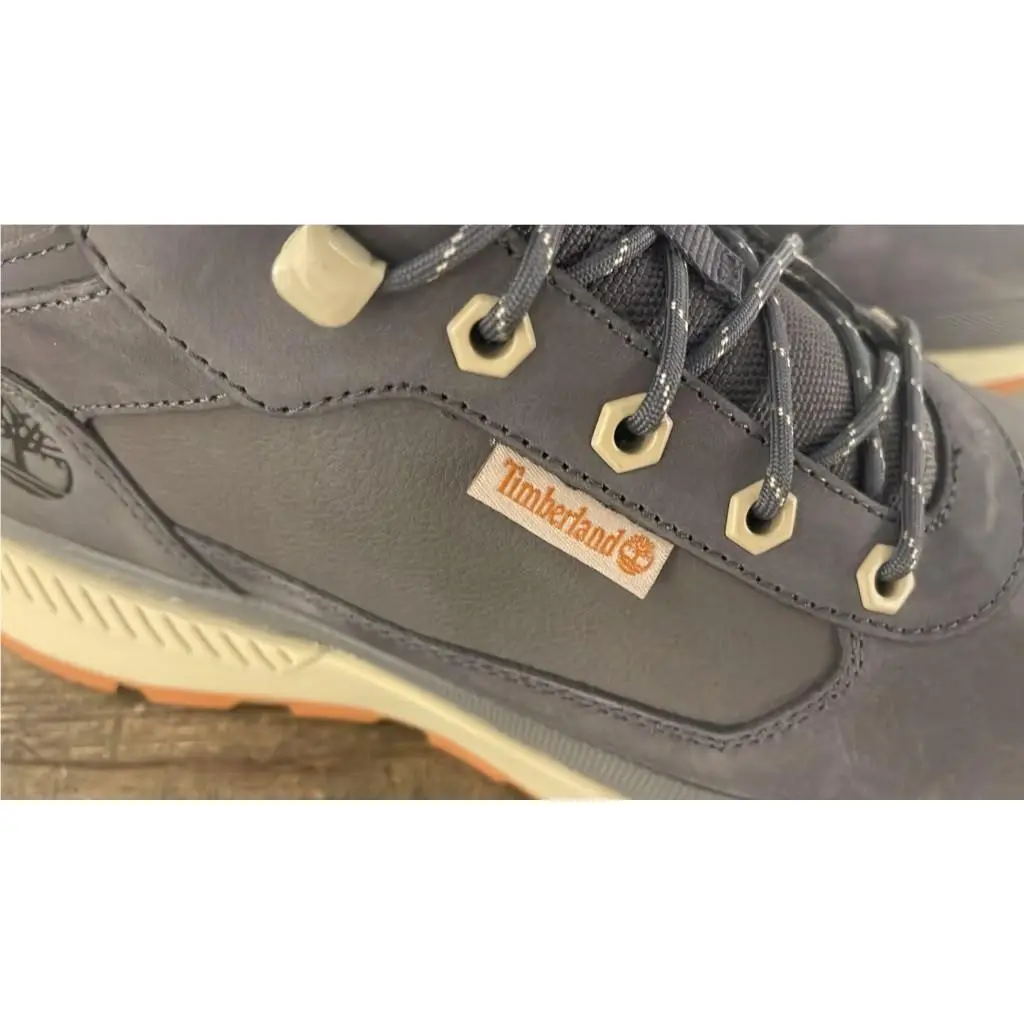 Timberland shoes - TREKKER - TREKKER - DARK GREY NUBUCK W MD BROWN 14