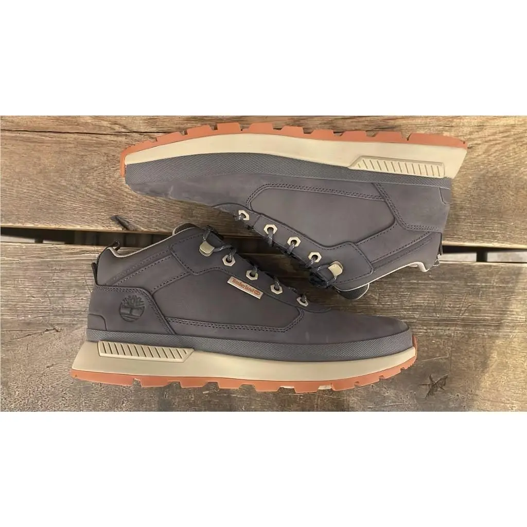 Timberland shoes - TREKKER - TREKKER - DARK GREY NUBUCK W MD BROWN 16