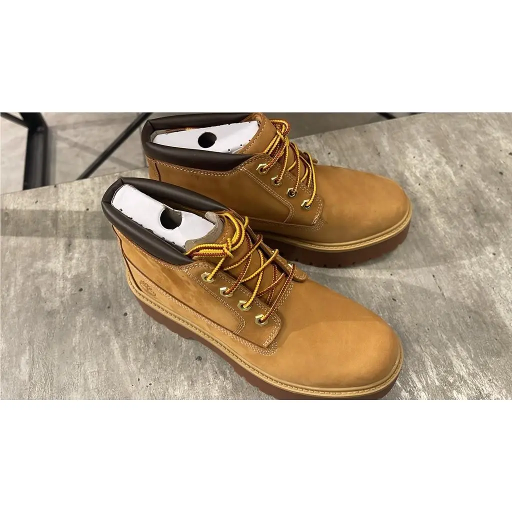 Timberland Women`s Stone Street Mid Lace Waterproof Wheat Nubuck 1A5RF9-231
