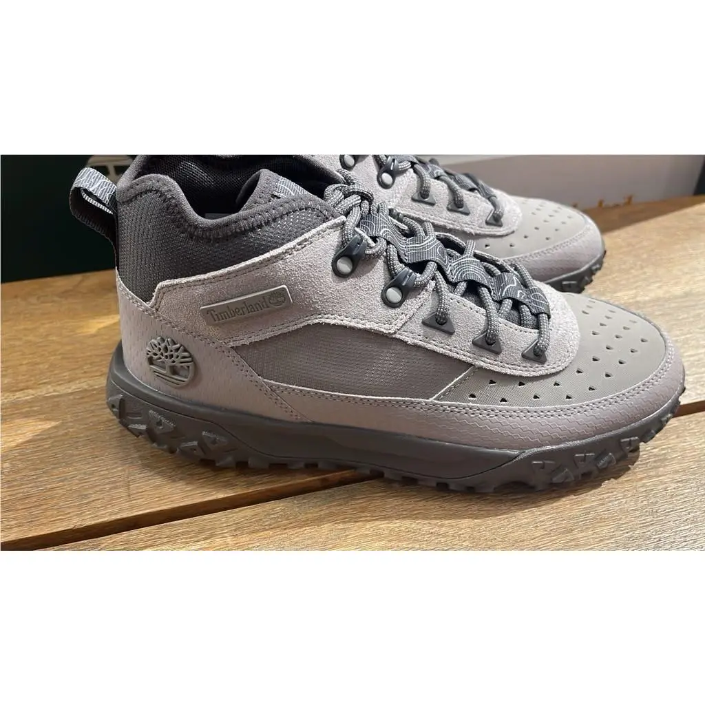 Timberland Men`s Greenstride Motion 6 Mid Lace Sneakers Md Grey A6CW1-01X