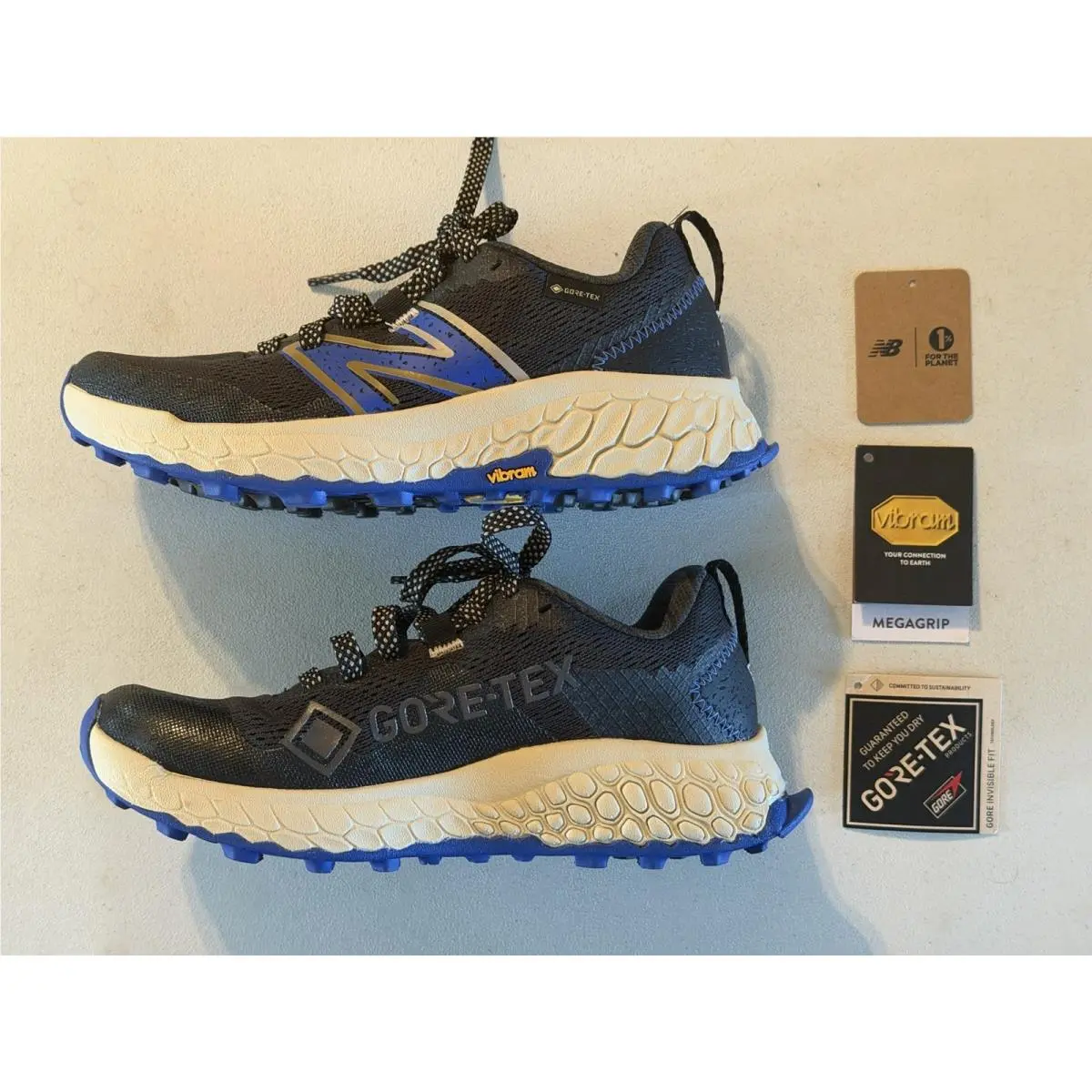 New Balance shoes - New Balance Fresh Foam Hierro v7 - WTHIGK7 - Black/Blue (UPC: 196652999448) 0