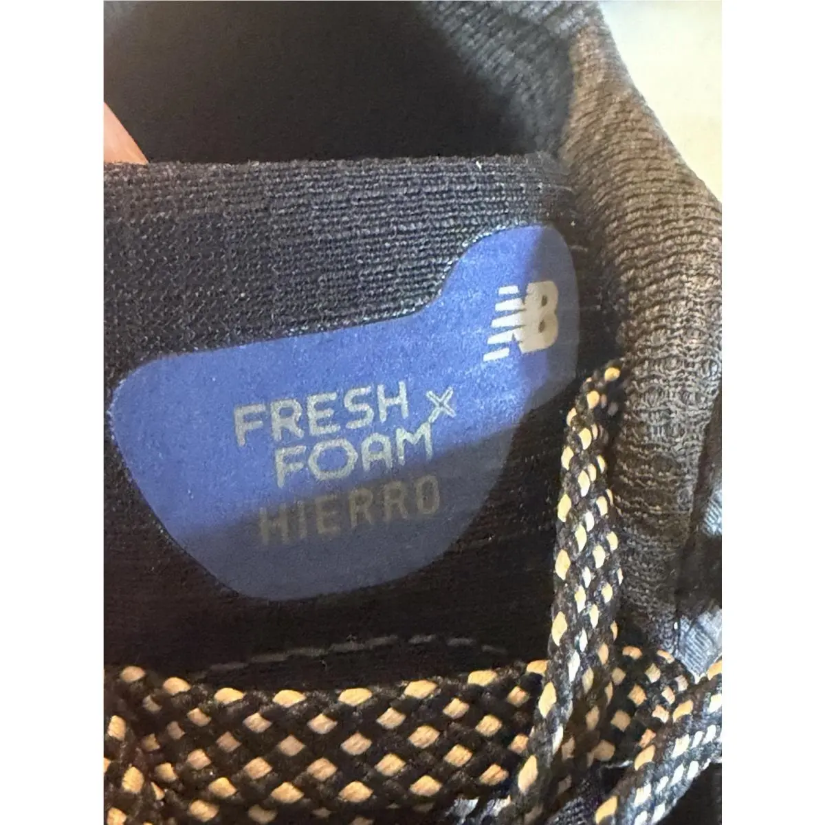 New Balance shoes - New Balance Fresh Foam Hierro v7 - WTHIGK7 - Black/Blue (UPC: 196652999448) 5