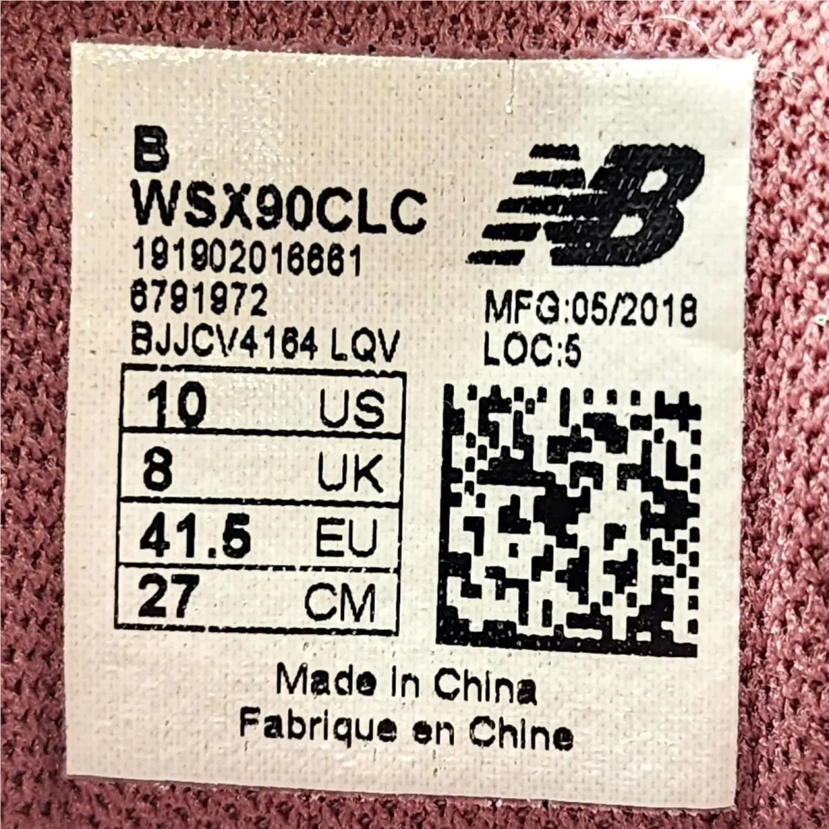 New Balance shoes - New Balance X90 - WSX90CLC - Pink (UPC: 191902016661) 4