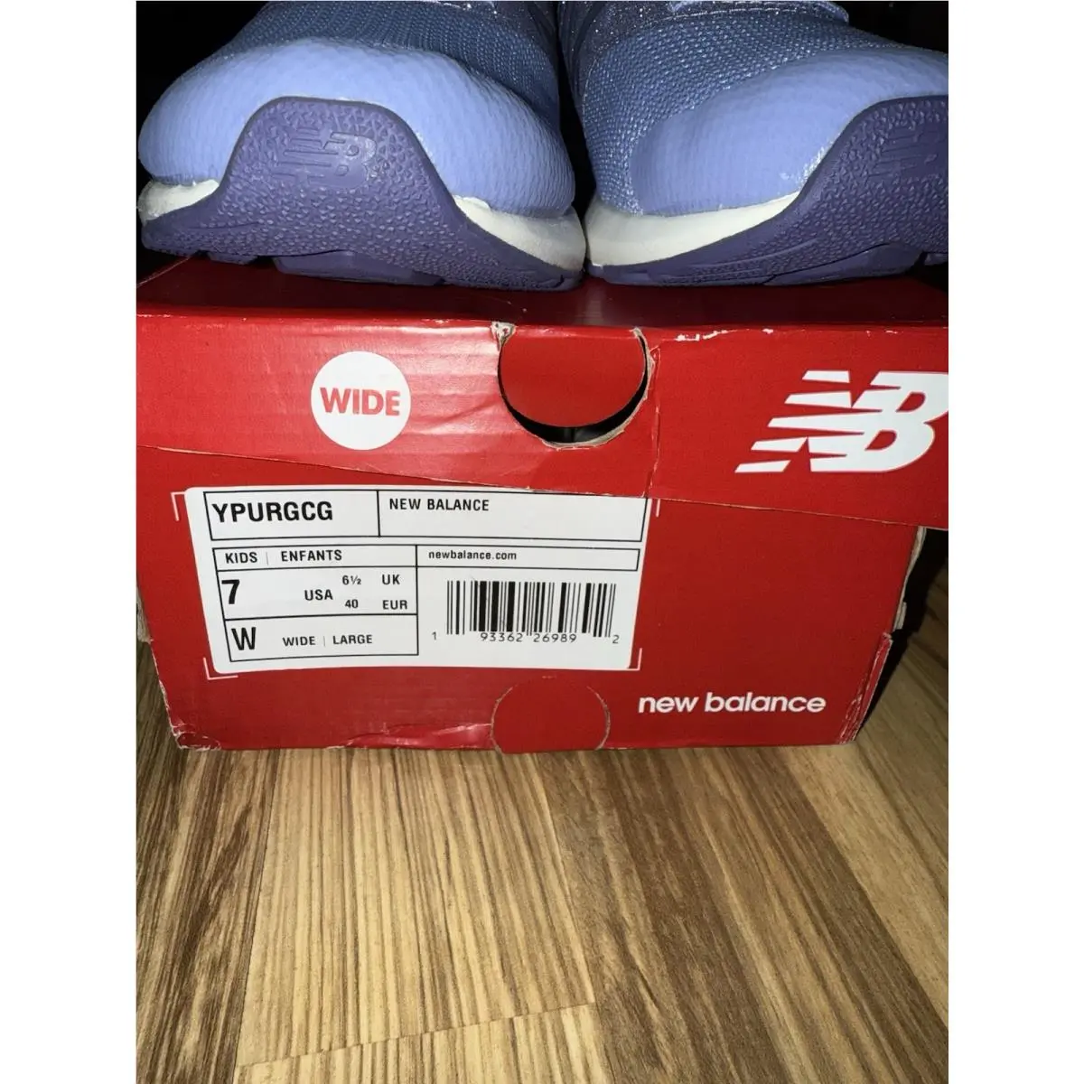 New Balance shoes - Purple (UPC: 0193362269892) 0