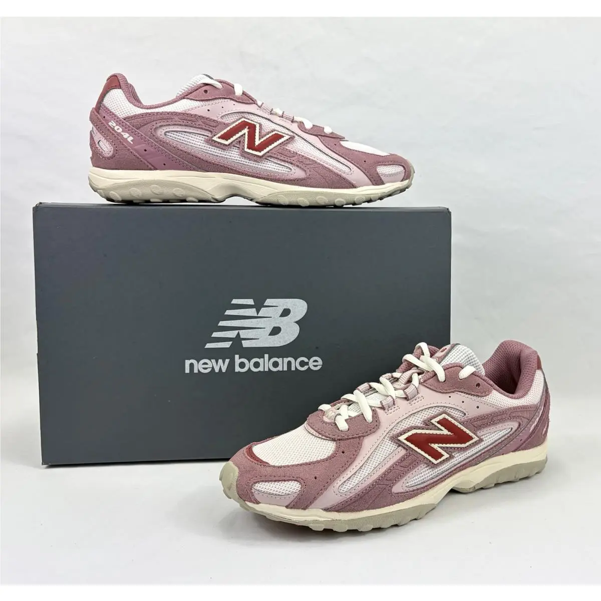New Balance 204L Running Sneaker Shoes U204L7AM Pink/rosewood Women`s 7.5