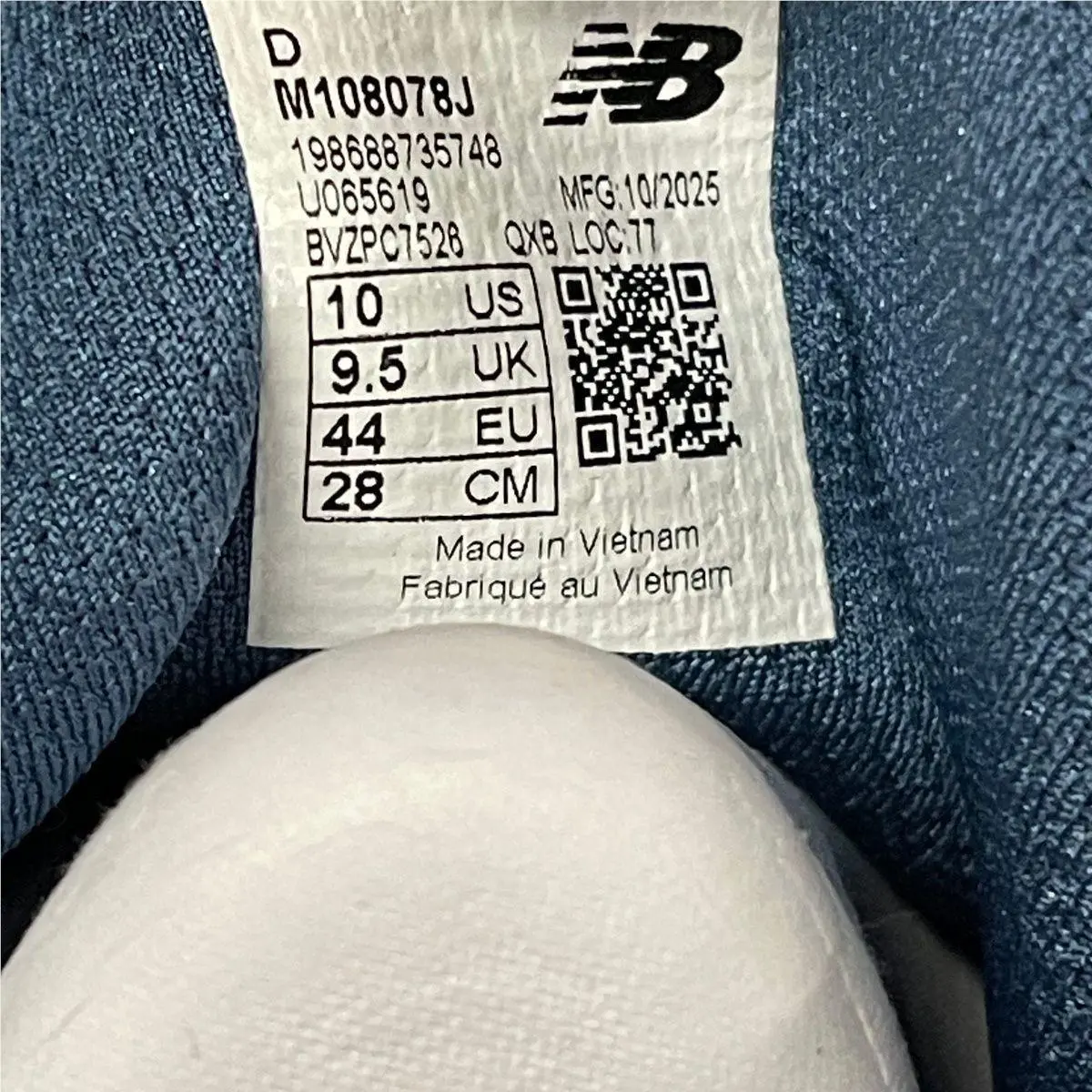 New Balance shoes - M1080T8J - M1080T8J - Blue (UPC: 198688735748) 0