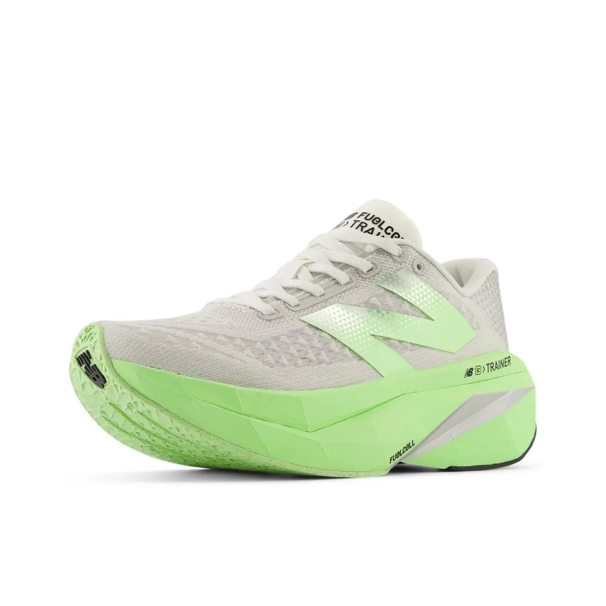 New Balance Women`s Fuelcell Supercomp Trainer V3 Running Shoe Mint Flash/grey