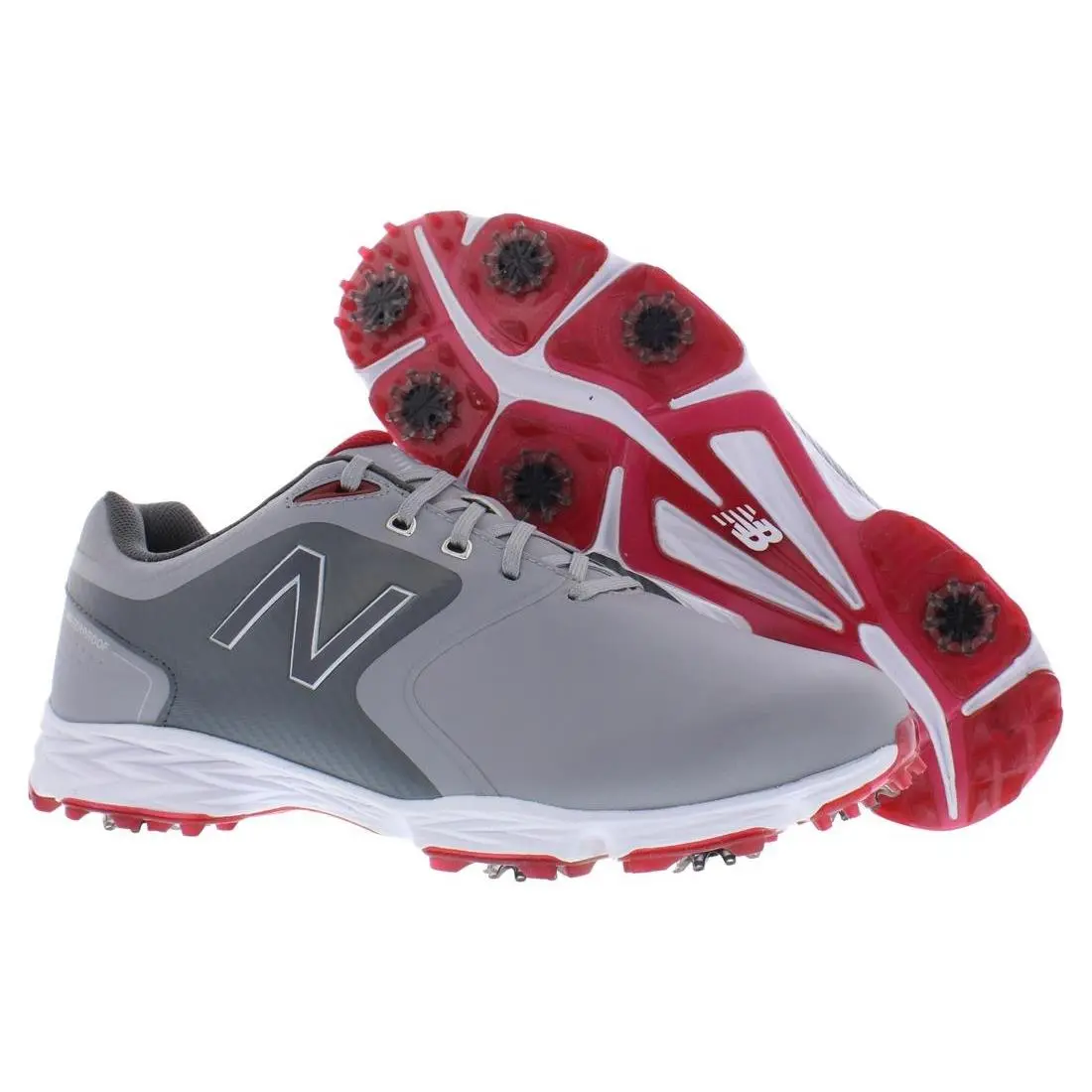 New Balance Striker V2 Wide 2E Mens Shoes Size 11.5 Color: Grey/red