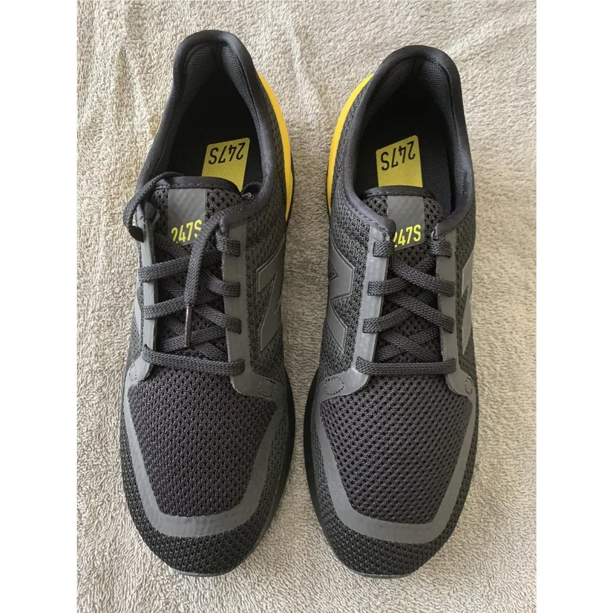 New Balance shoes - New Balance 247 - MS247LA3 - Black And Yellow (UPC: 194389715812) 0