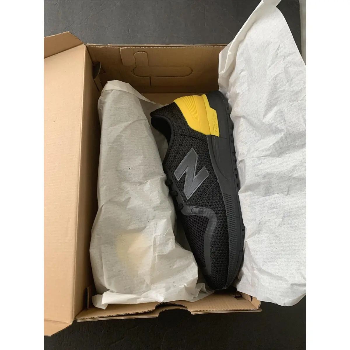 New Balance shoes - New Balance 247 - MS247LA3 - Black And Yellow (UPC: 194389715812) 1