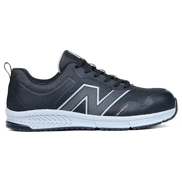 New Balance Men`s Athletic Shoe Synthetic Fabric Synthetic Leather Upper Black/gray 11