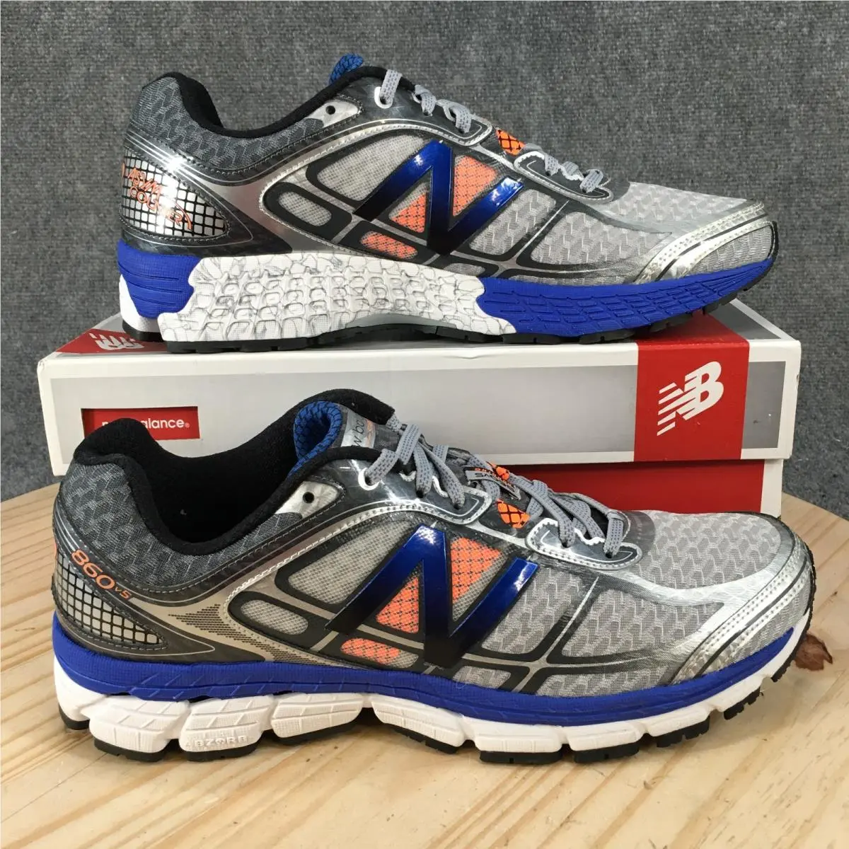 New Balance 860v5 Running Shoes Mens 13B Lace Up Sneakers Low Top Multicolor New