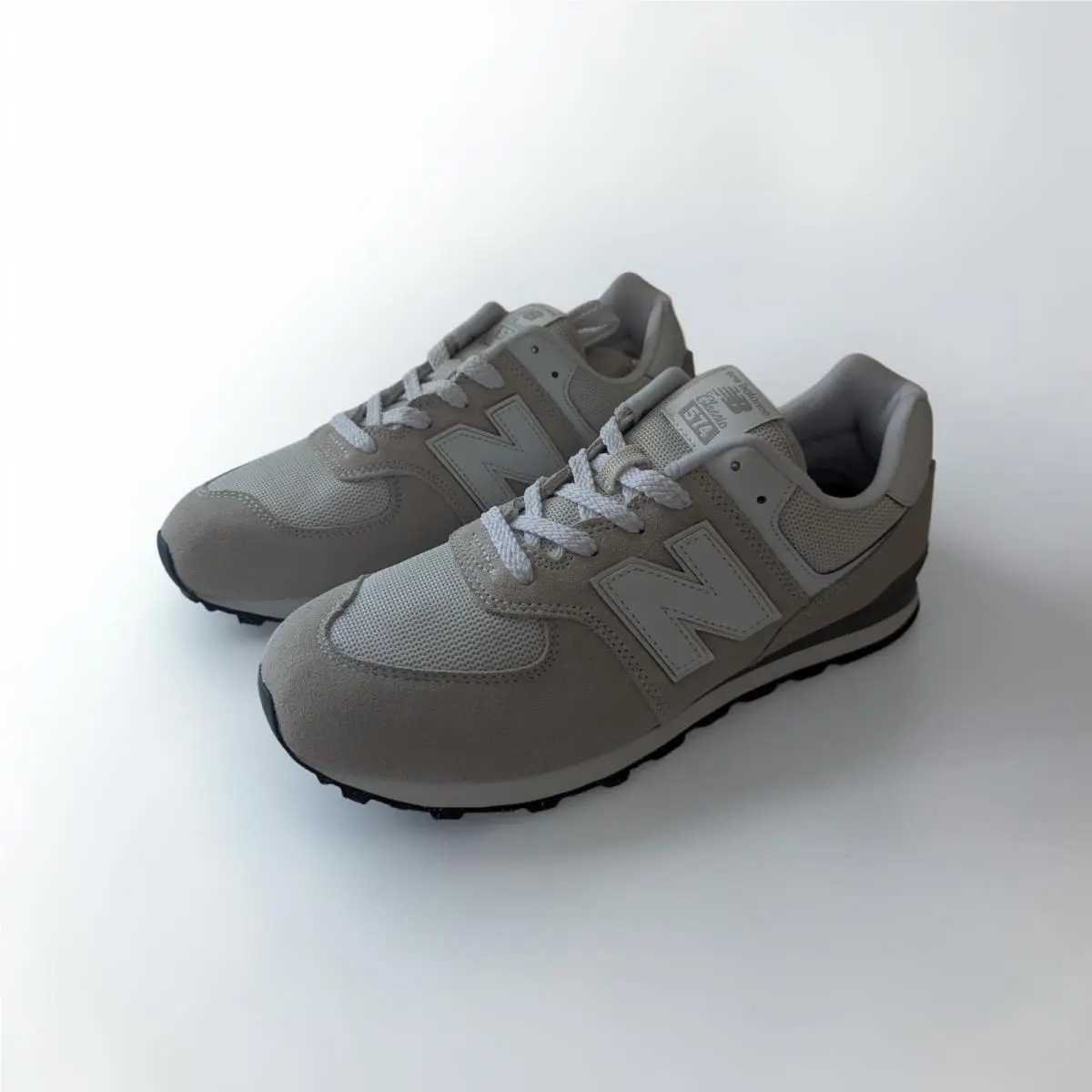 New Balance shoes - New Balance 574 - White & Grey 2