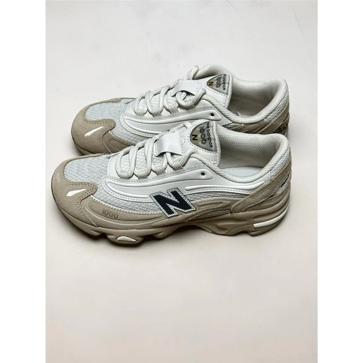 New Balance shoes - 1000 (New Balance`s retro-futuristic runner silhouette) - GC1000SP - Beige 0