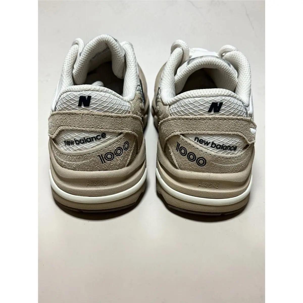 New Balance shoes - 1000 (New Balance`s retro-futuristic runner silhouette) - GC1000SP - Beige 6