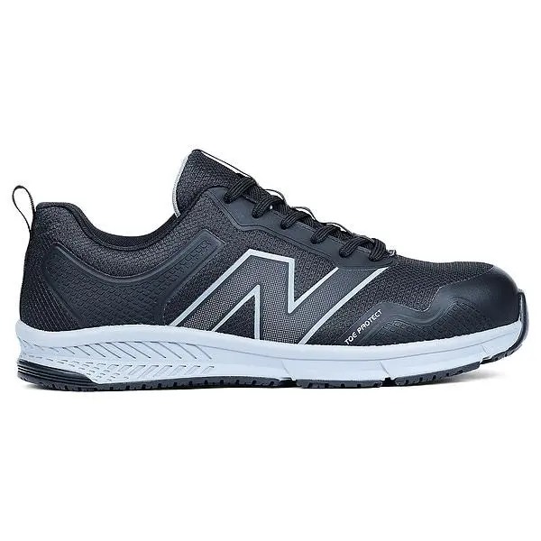 New Balance Men`s Athletic Shoe Synthetic Fabric Synthetic Leather Upper Black/gray 10