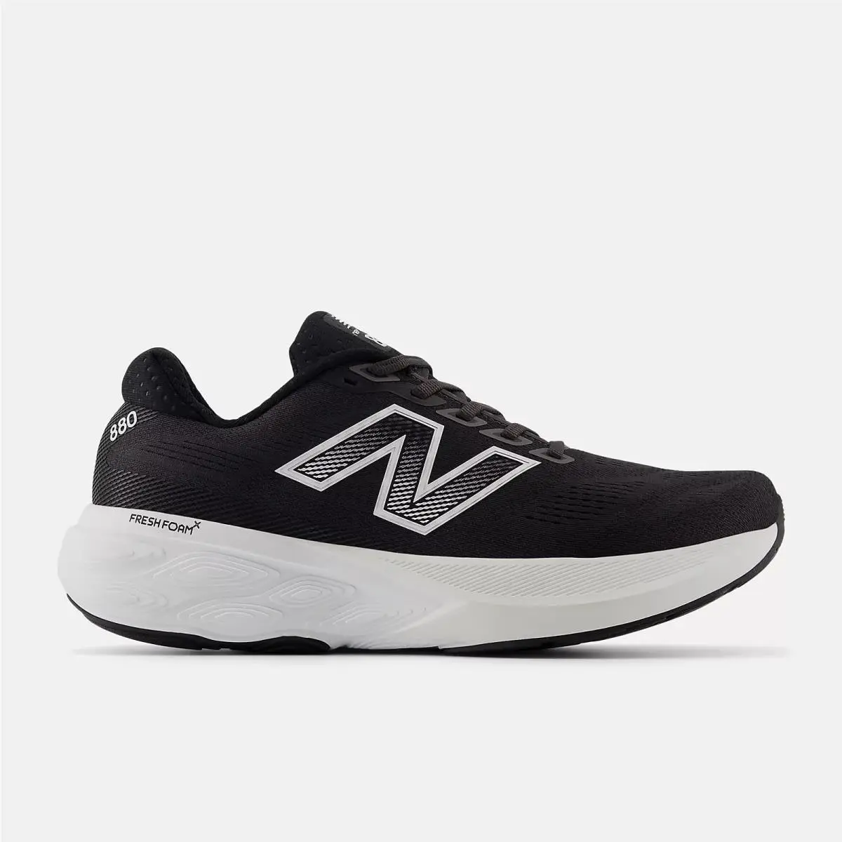New Balance Men`s Fresh Foam X 880v15 Black Running Shoes Size 11.5