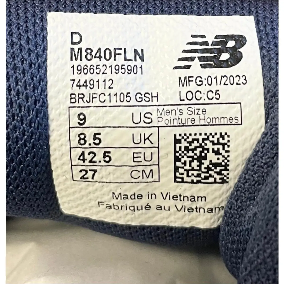 New Balance shoes - New Balance 840v1 - Blue (UPC: 196652195901) 8