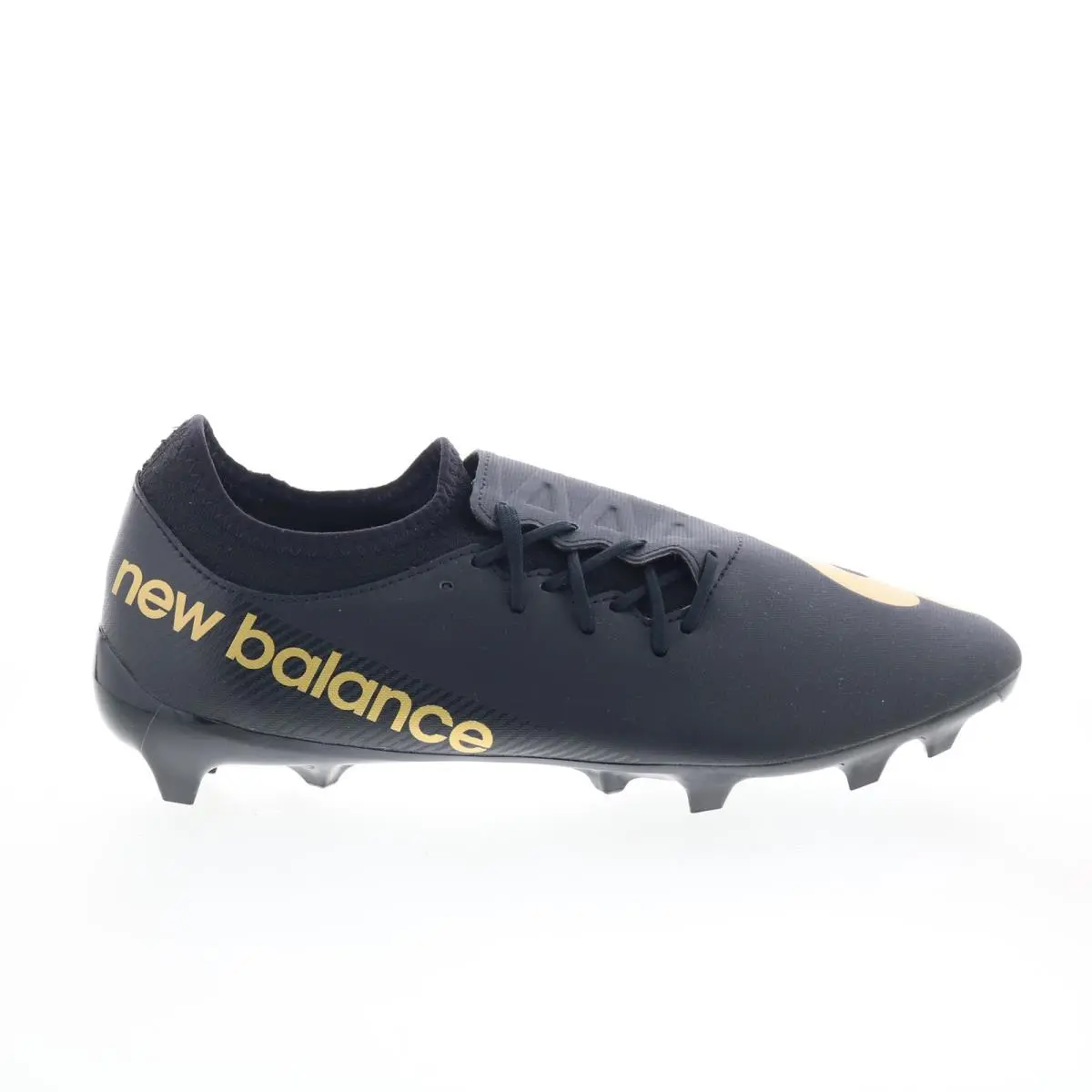 New Balance Furon V7 Dispatch FG Mens Black Athletic Soccer Cleats Shoes 12