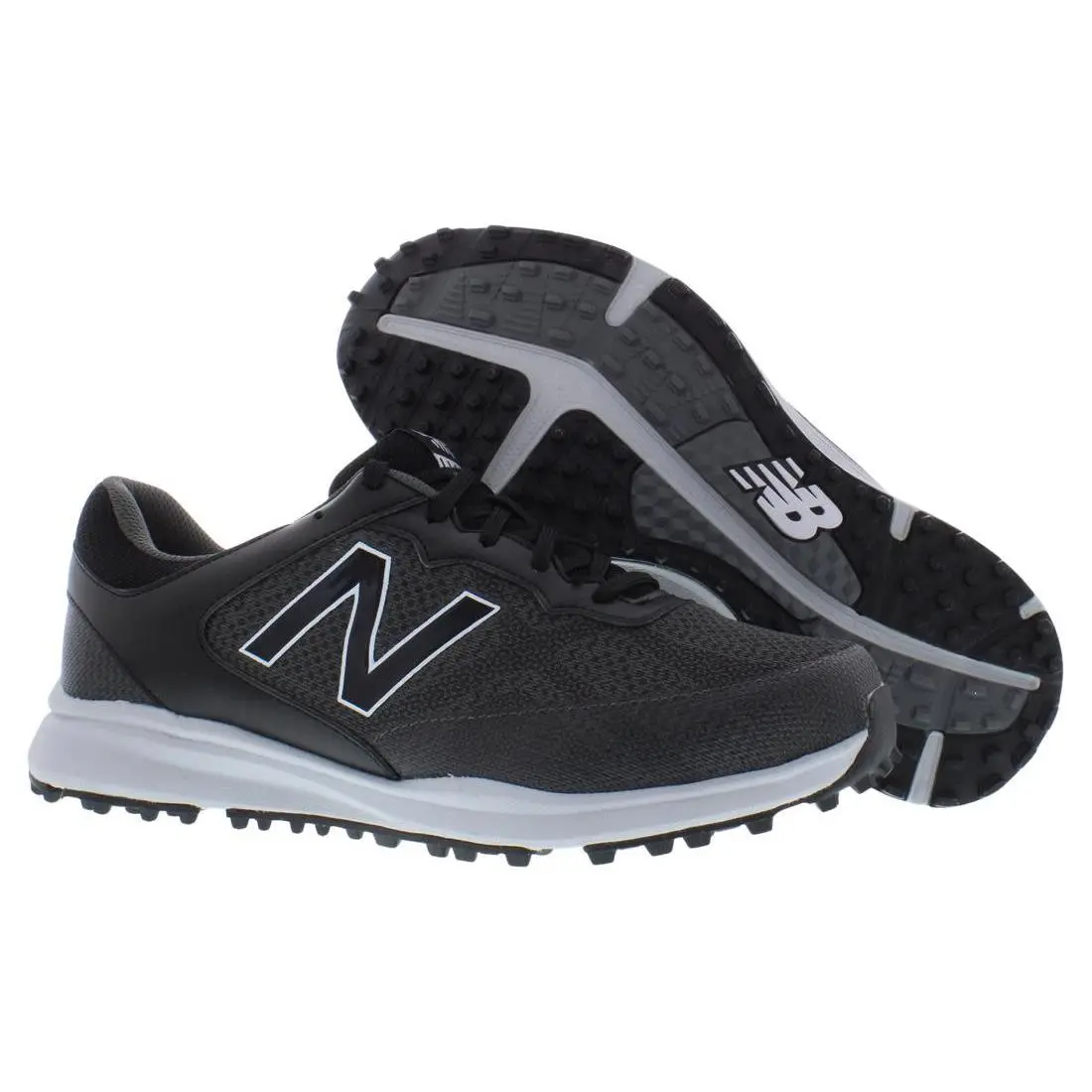 New Balance Breeze Wide 2E Mens Shoes Size 8.5 Color: Black/grey