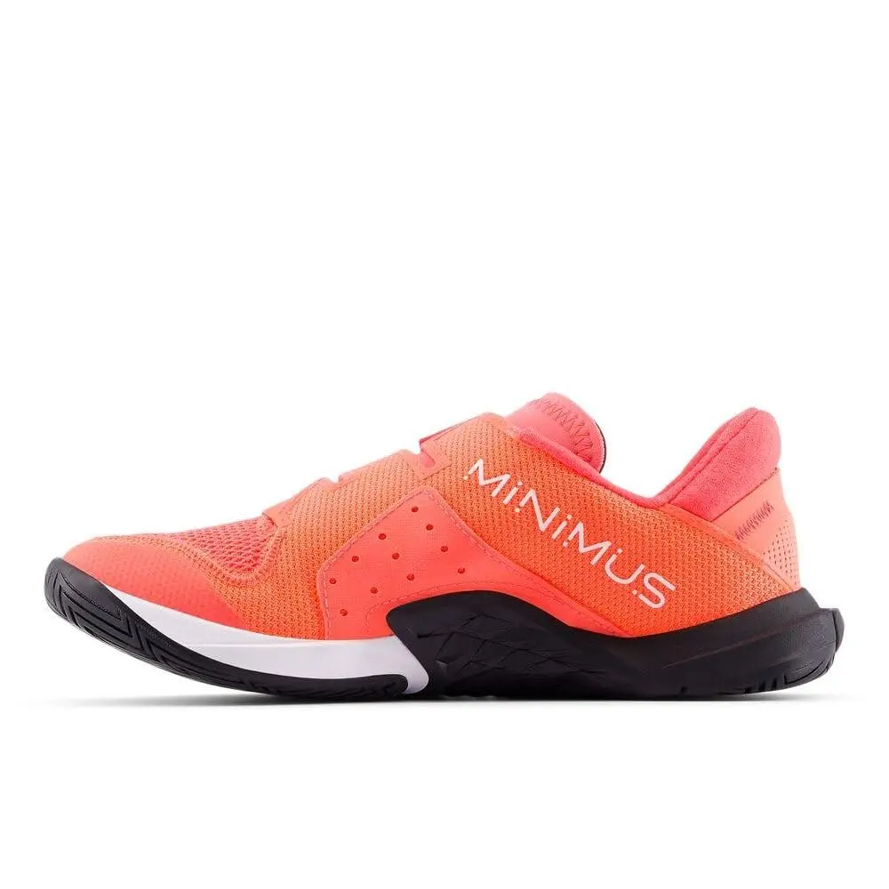 New Balance Women`s Minimus TR V2 Boa Cross Trainer Urgent Red/black/white 8 M - Urgent Red/Black/White