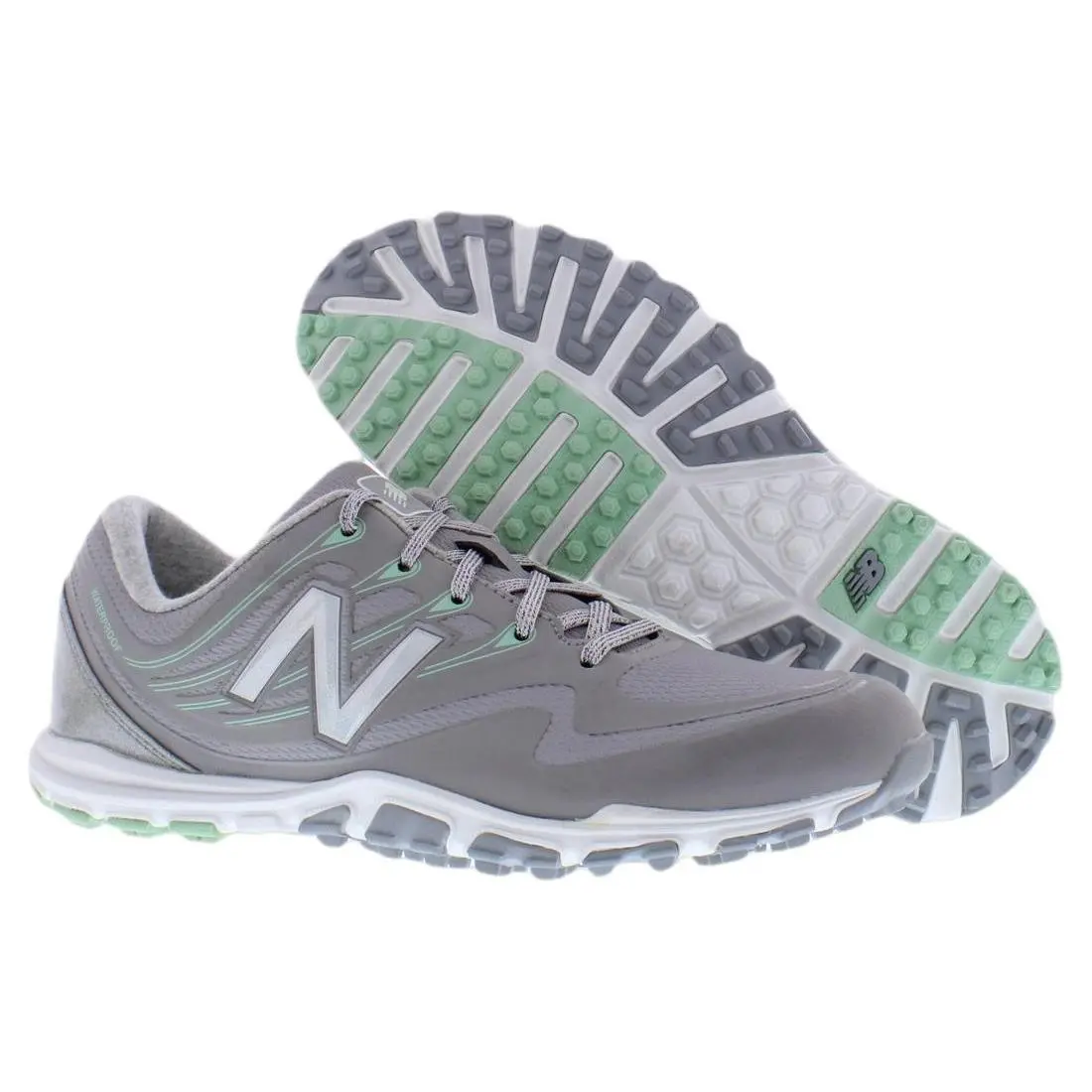 New Balance Minimus WP Womens Shoes Size 7 Color: Grey/green - Grey/Green, Main: Grey