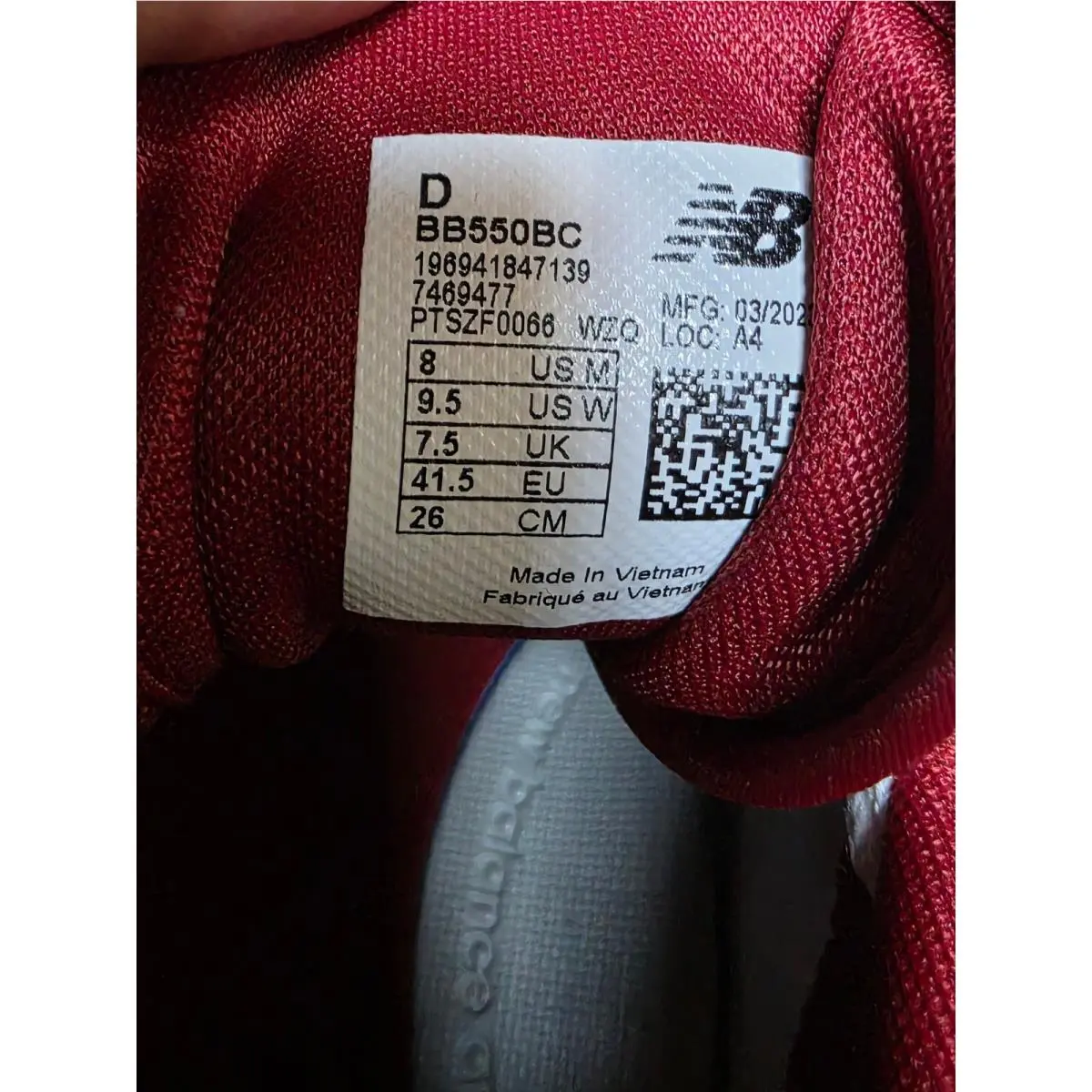 New Balance shoes - New Balance 550 - White 9