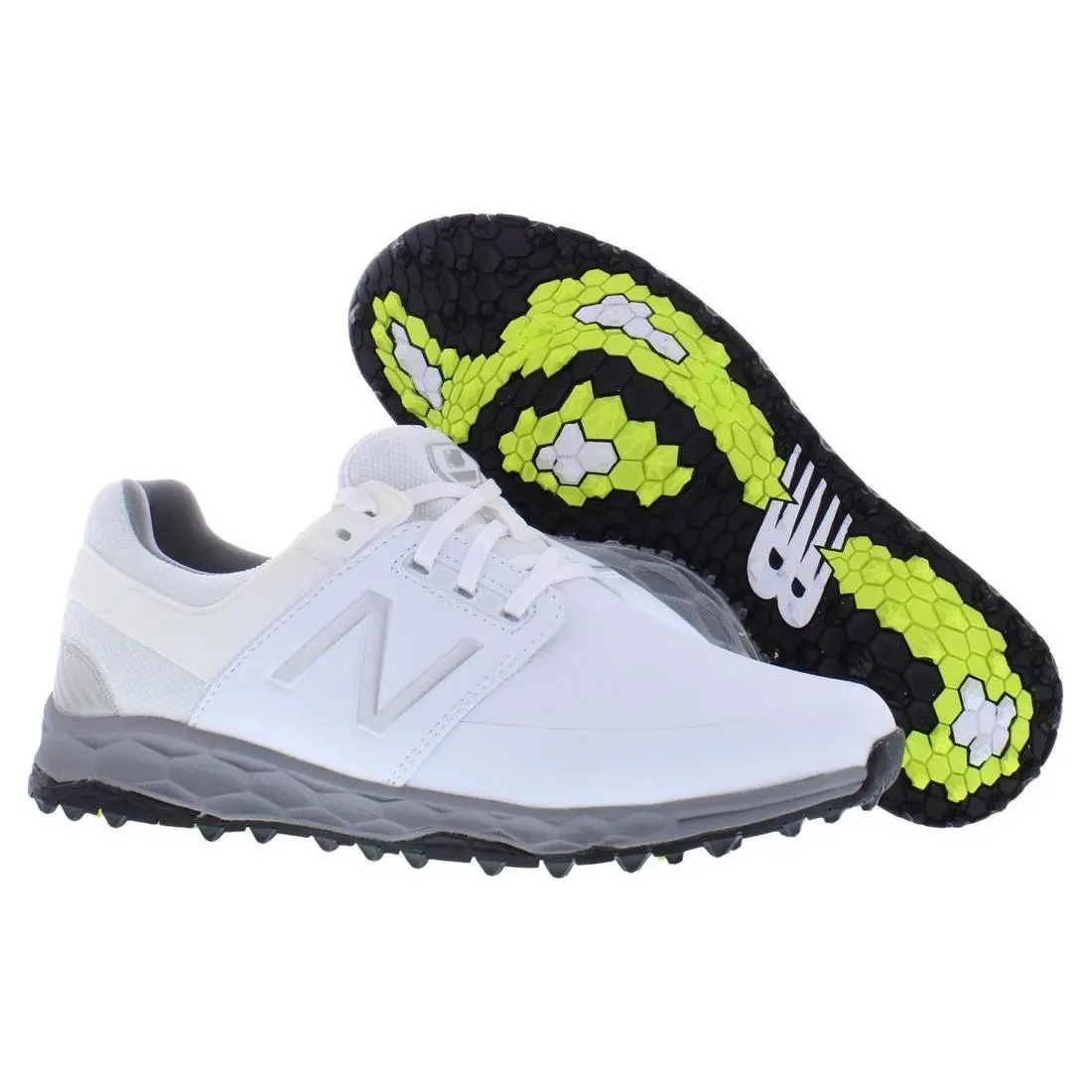 New Balance Fresh Foam Links Spikeless Womens Shoes Size 8 Color: White