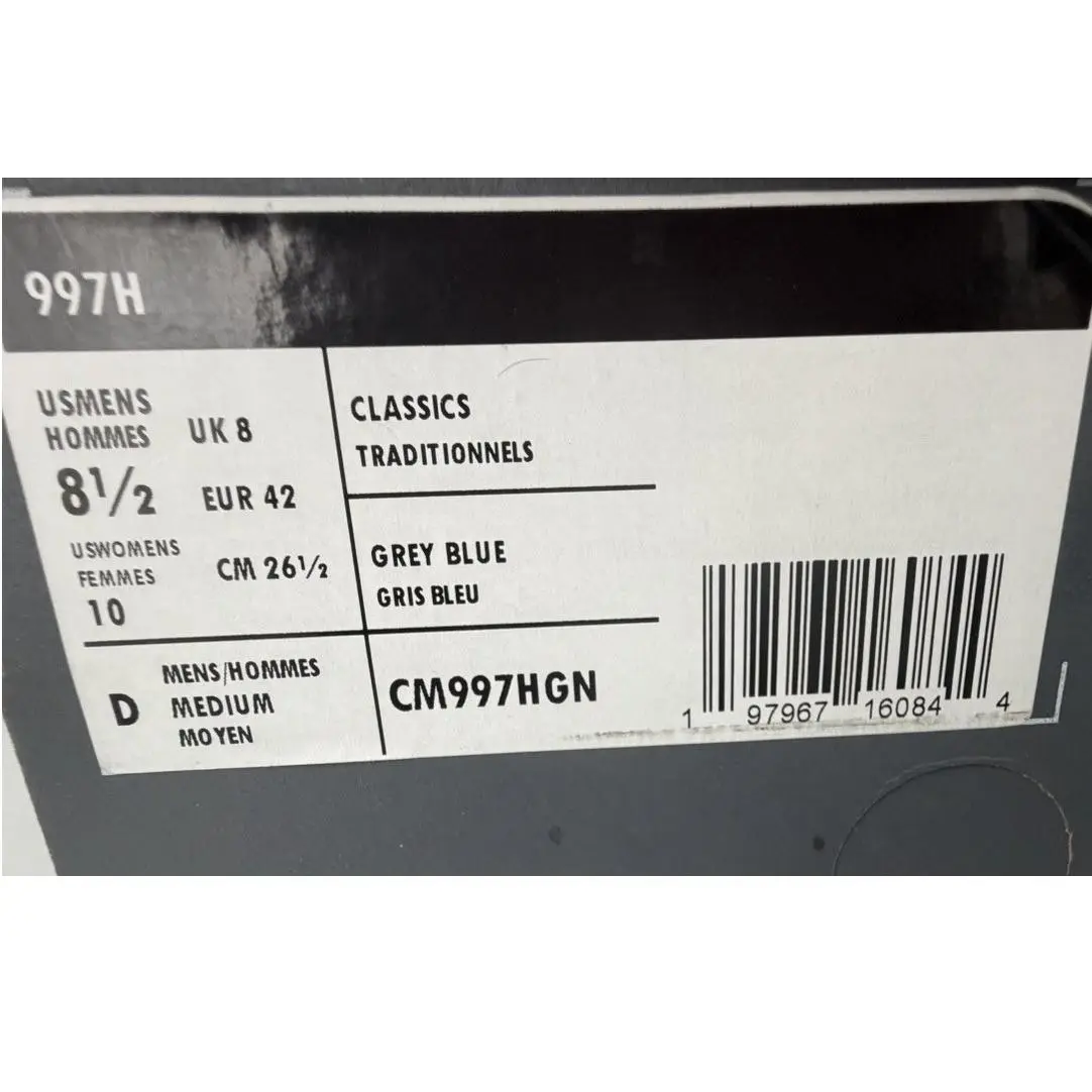 New Balance shoes - New Balance 997 H - CM997HGN - Gray (UPC: 0197967160844) 10