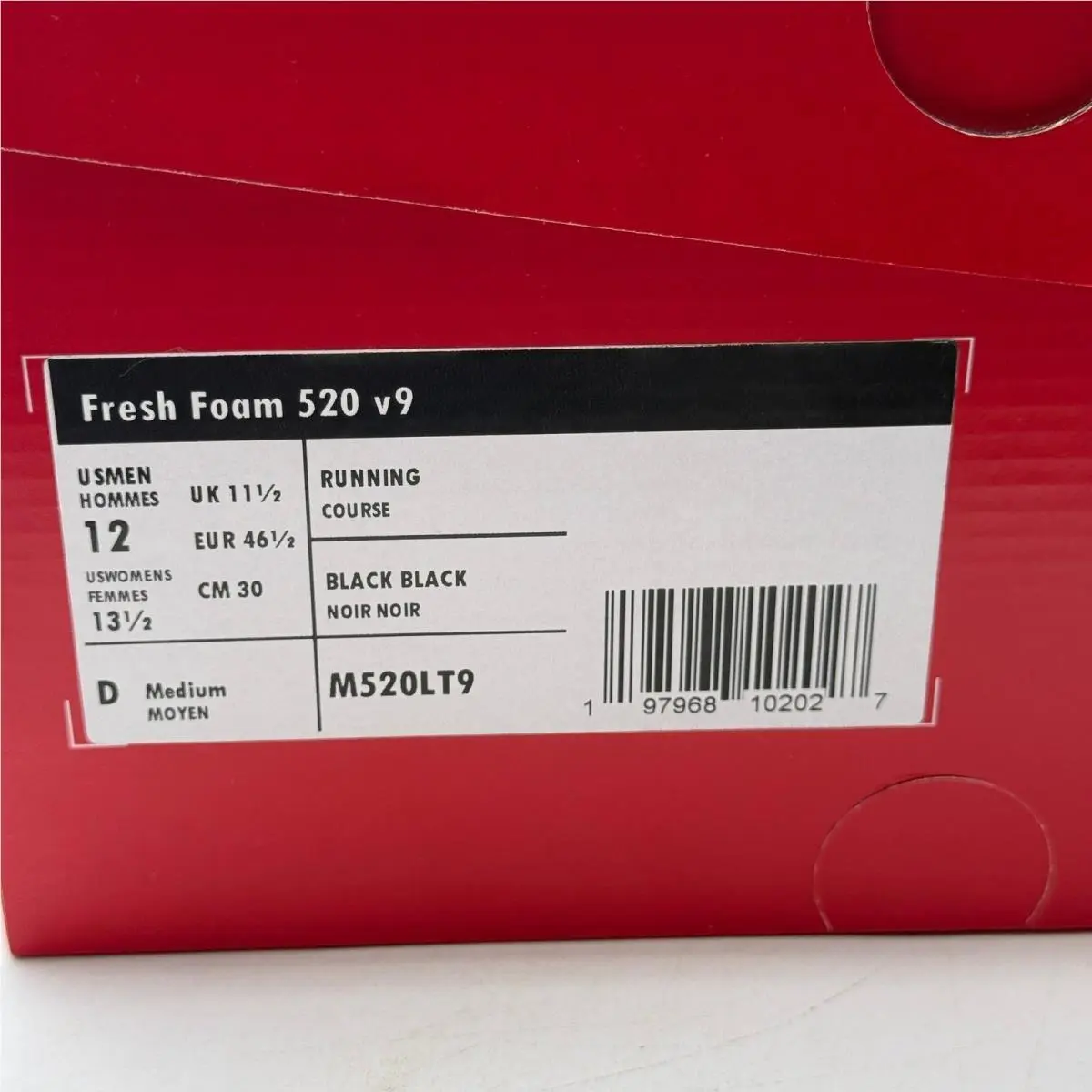 New Balance shoes - New Balance Fresh Foam 520 v9 - Black 5