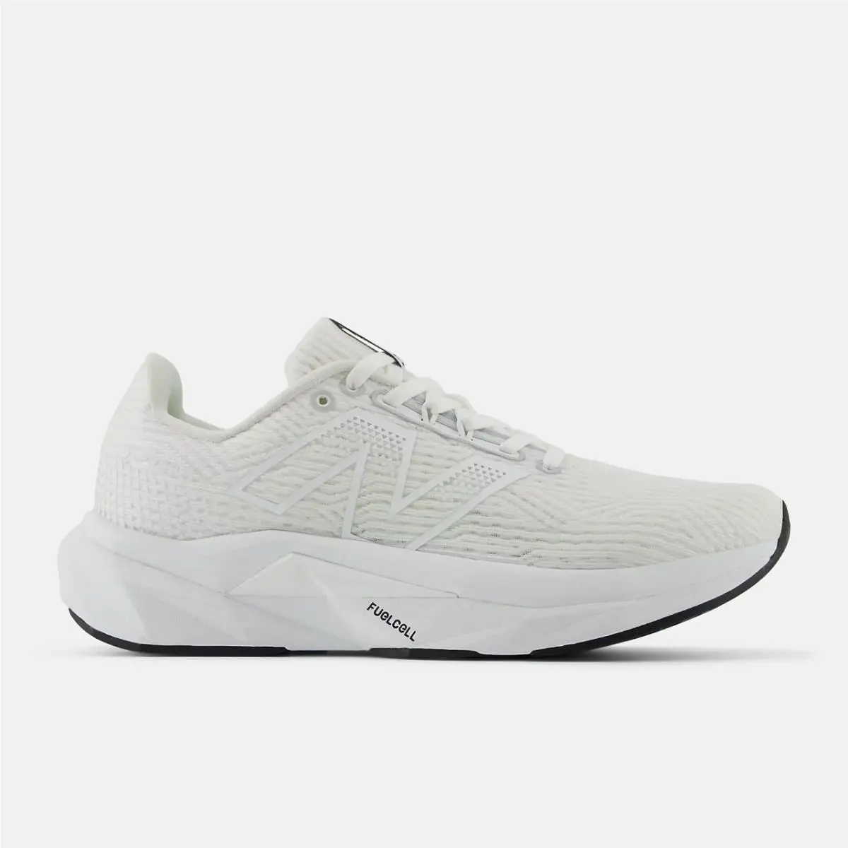 New Balance Women`s Fuelcell Propel V5 Running Shoe White/white/black 8.5 US