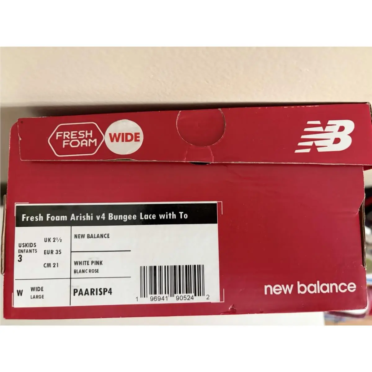 New Balance shoes - New Balance Fresh Foam Arishi V4 PAARISP4 - PAARISP4 - Beige (UPC: 196941905099) 3