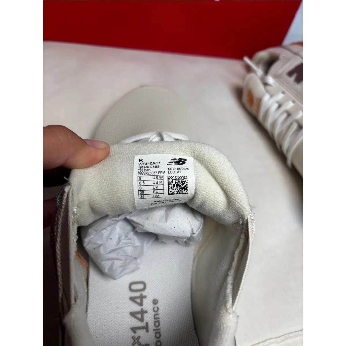 New Balance shoes - 1440 Fresh Foam X - Fresh Foam - Ivory 4