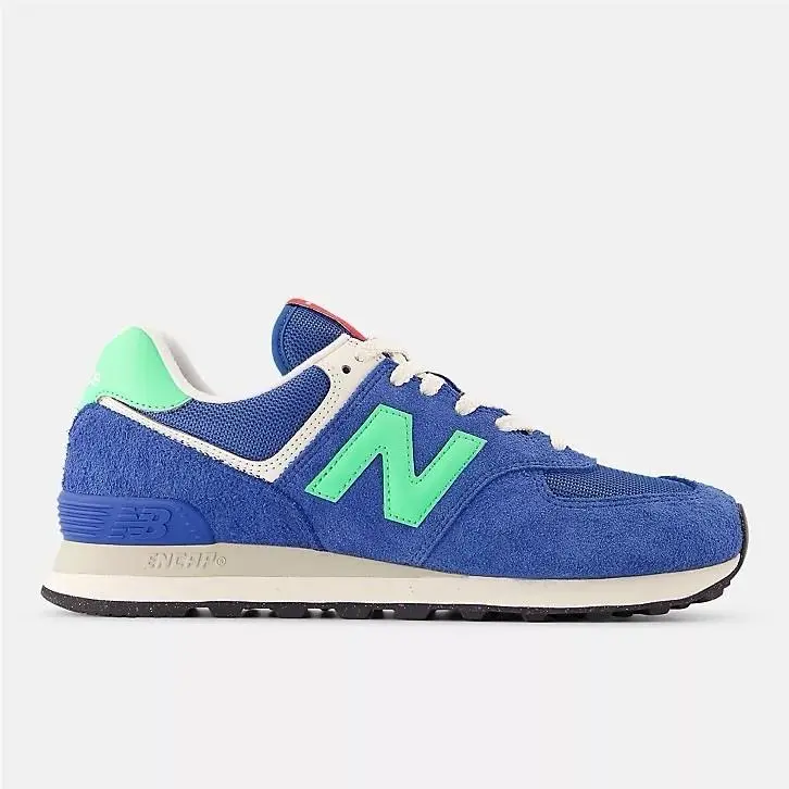 Size 15 New Balance 574 Blue Agate Lime U574BSC Classic Runner